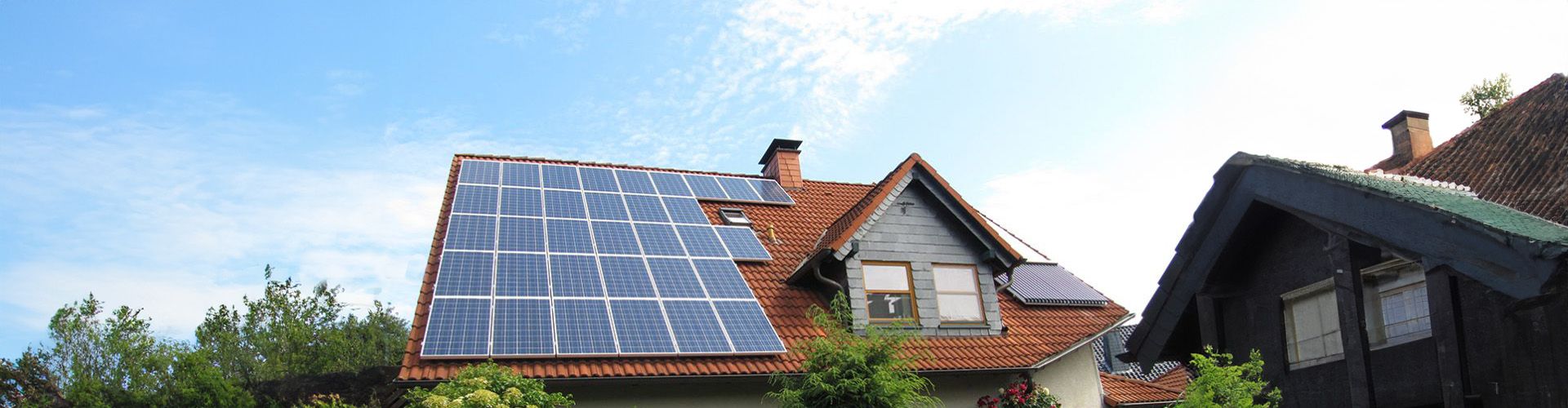 Photovoltaikanlage auf einem Dach